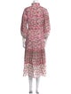 Sue Sartor Paisley Print Long Dress