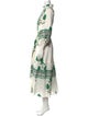 Sue Sartor Printed Long Dress