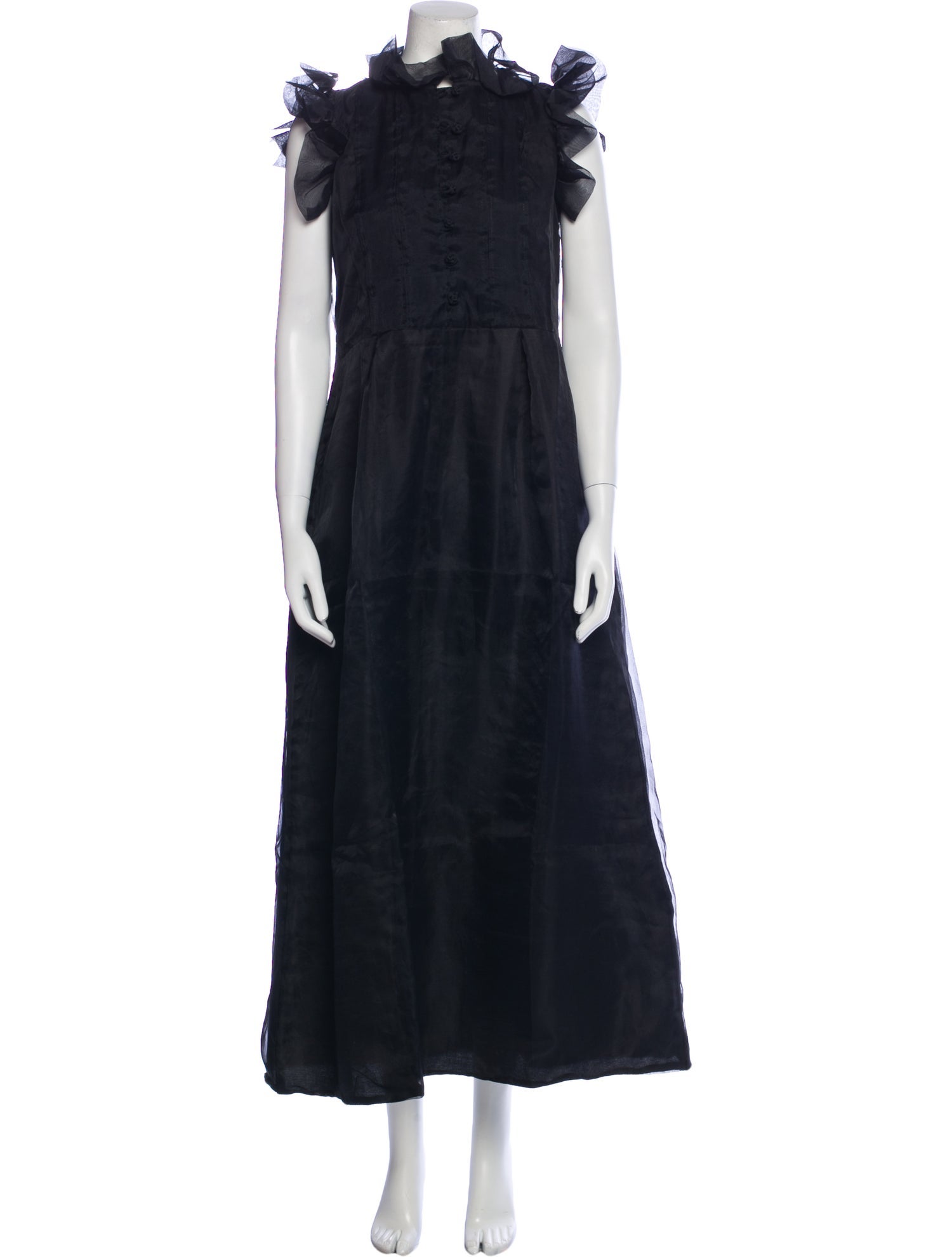 Sue Sartor Mock Neck Long Dress w/ Tags