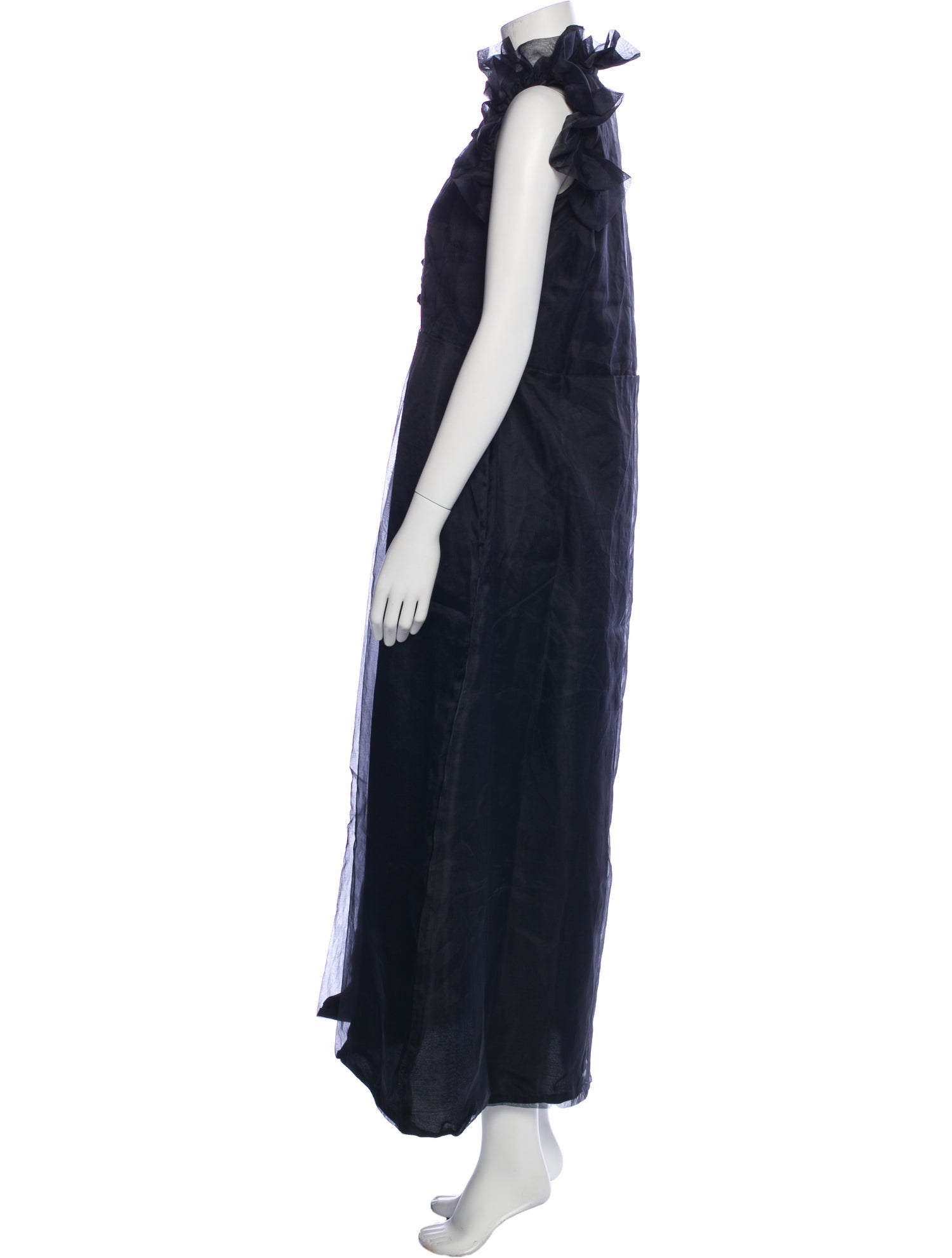 Sue Sartor Mock Neck Long Dress w/ Tags