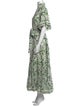 Sue Sartor Floral Print Long Dress