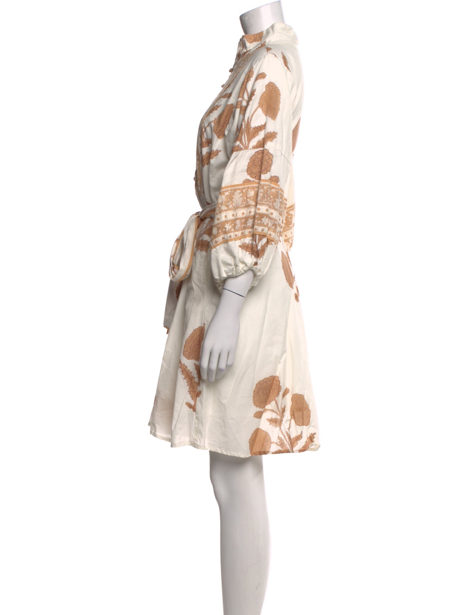 Sue Sartor Printed Mini Dress