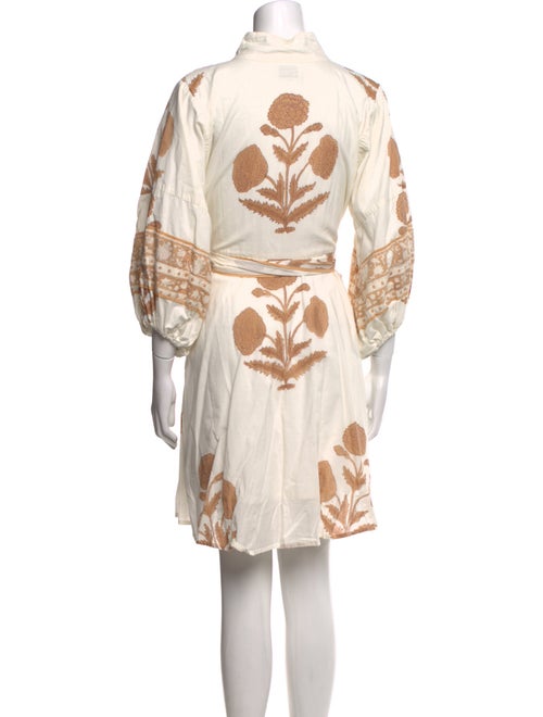 Sue Sartor Printed Mini Dress