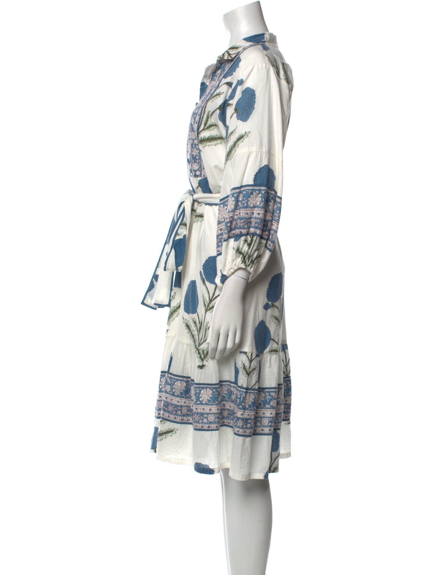 Sue Sartor Chambray Midi Length Dress