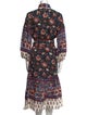 Sue Sartor Printed Midi Length Dress