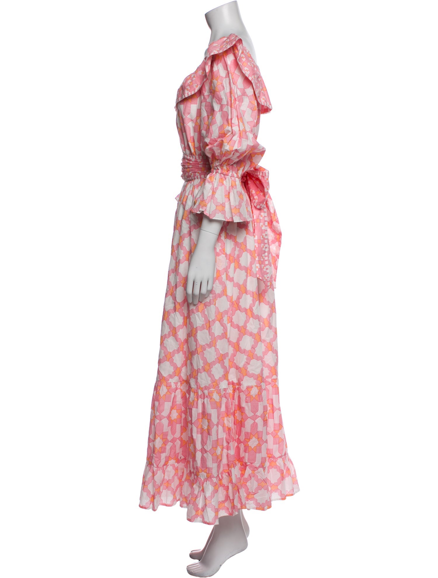 Sue Sartor Printed Long Dress