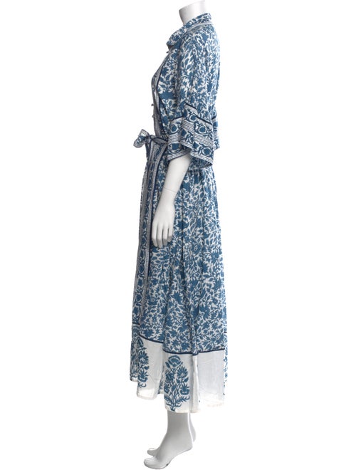 Sue Sartor Paisley Print Long Dress