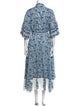Sue Sartor Paisley Print Long Dress