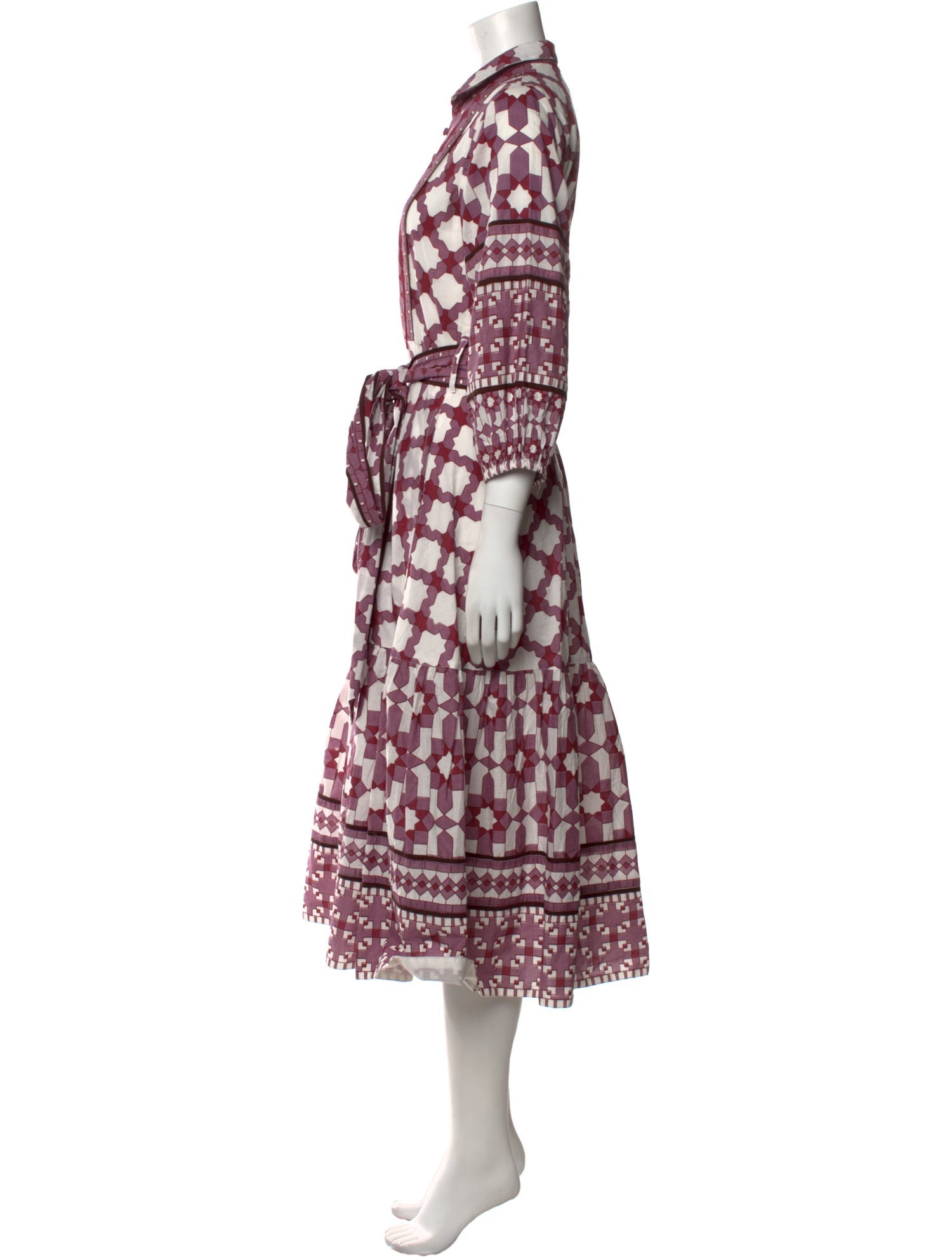 Sue Sartor Printed Long Dress