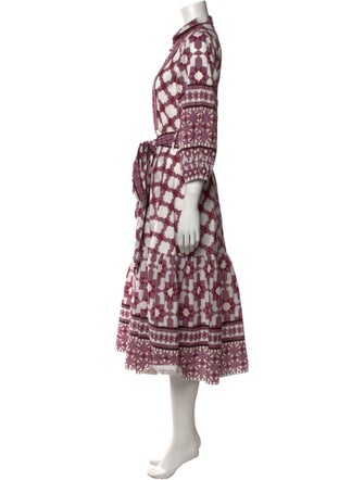 Sue Sartor Printed Long Dress
