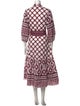 Sue Sartor Printed Long Dress