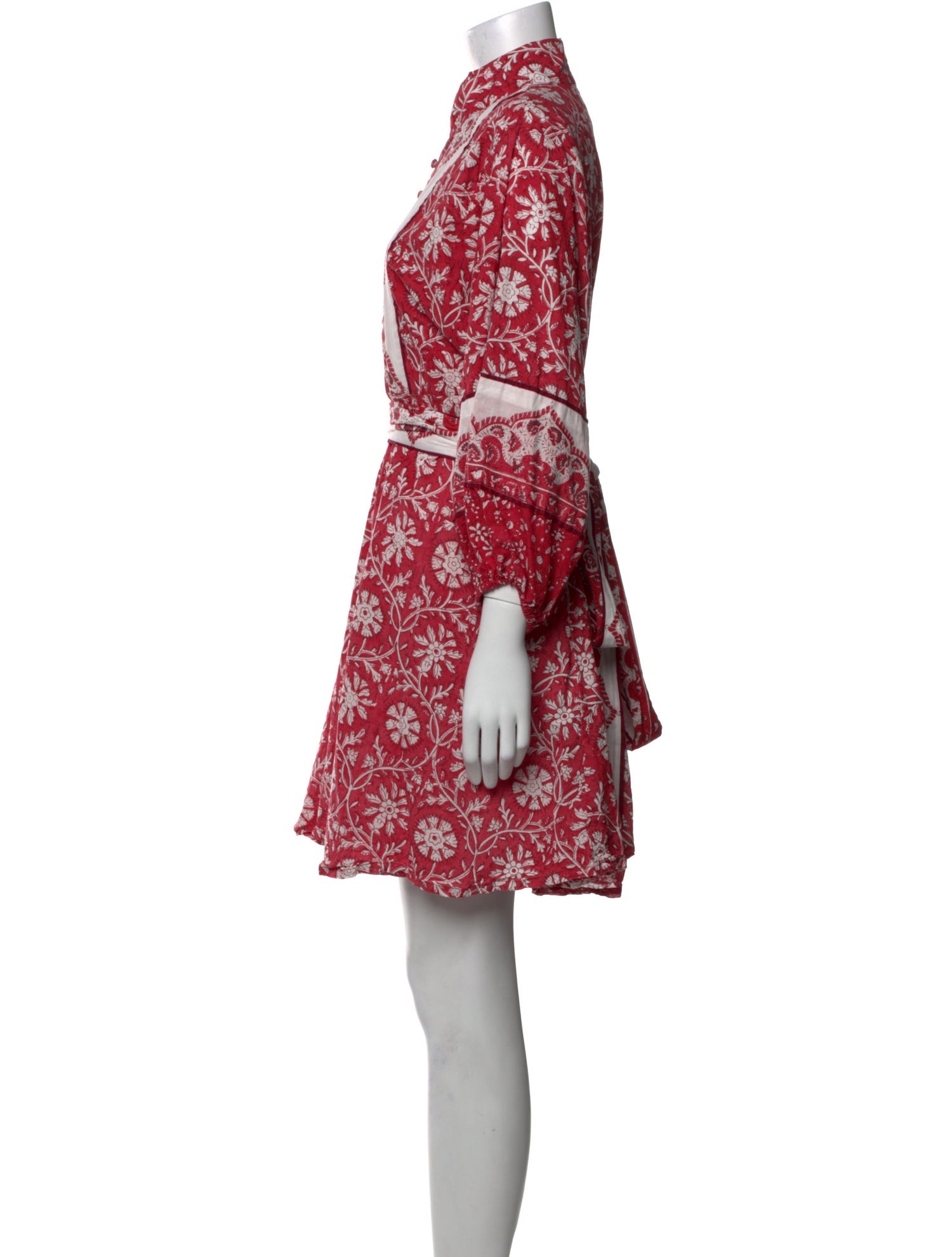 Sue Sartor Printed Mini Dress