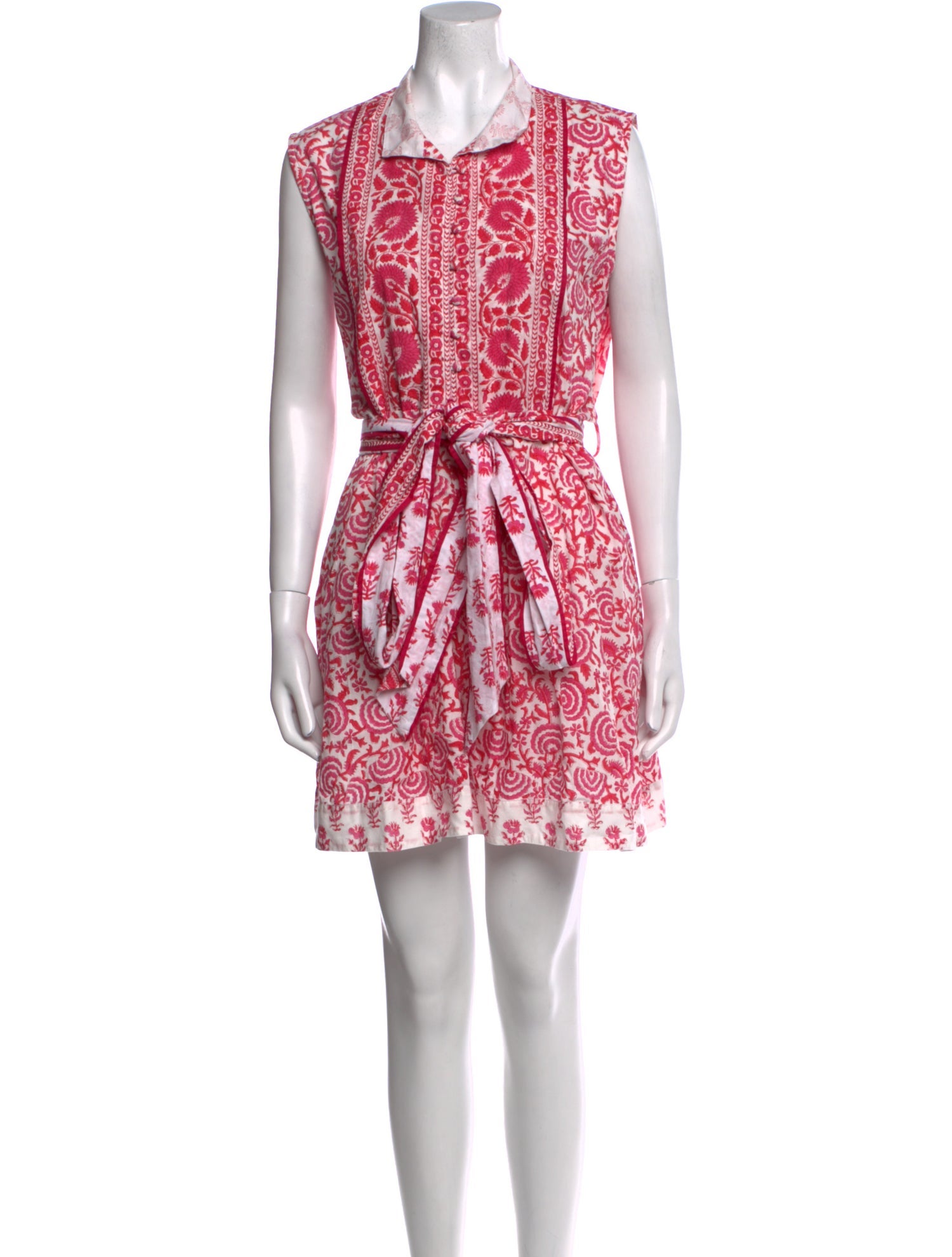 Sue Sartor Printed Mini Dress