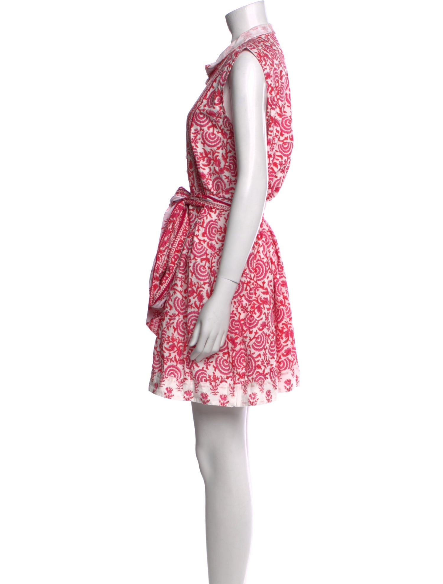 Sue Sartor Printed Mini Dress