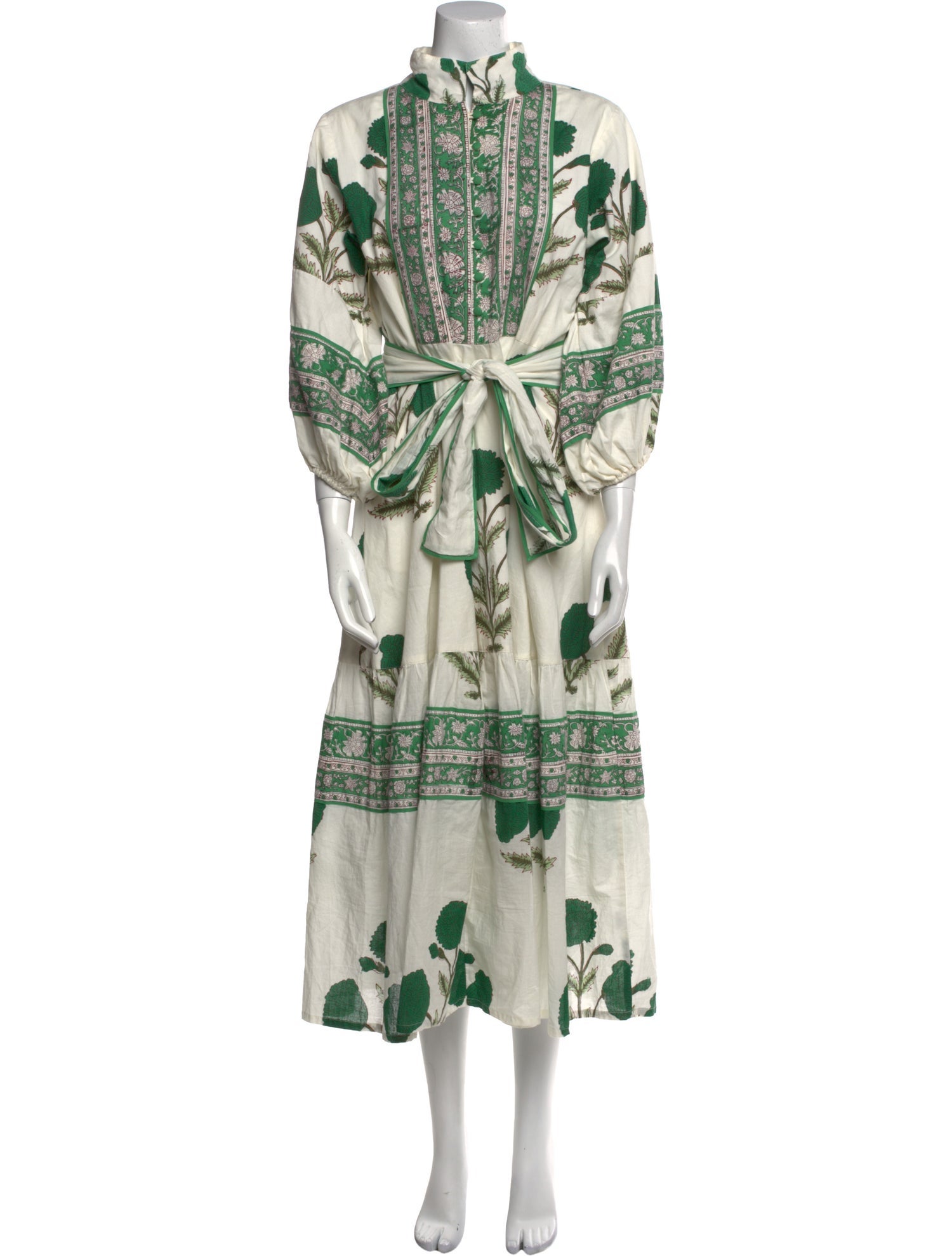 Sue Sartor Printed Long Dress