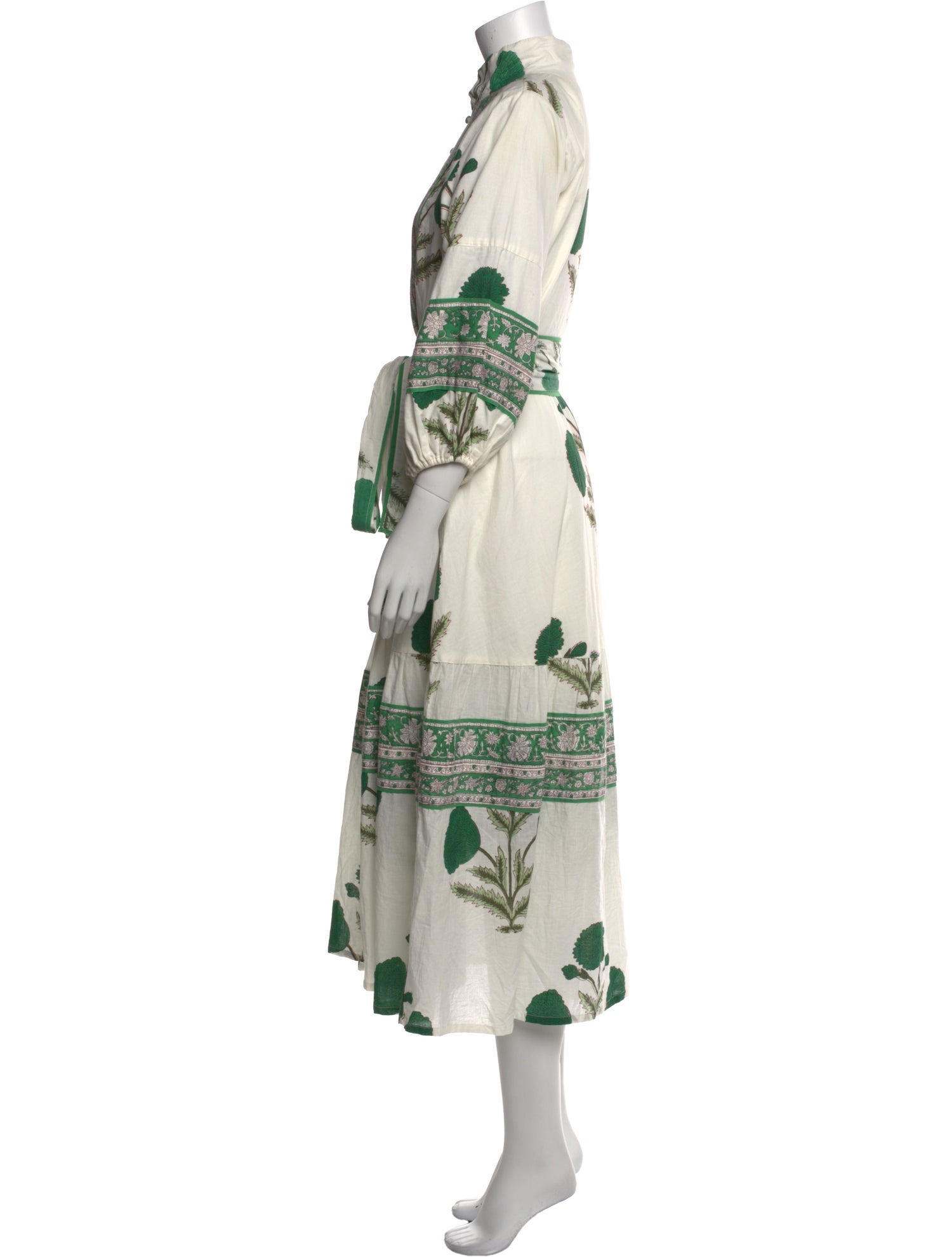 Sue Sartor Printed Long Dress