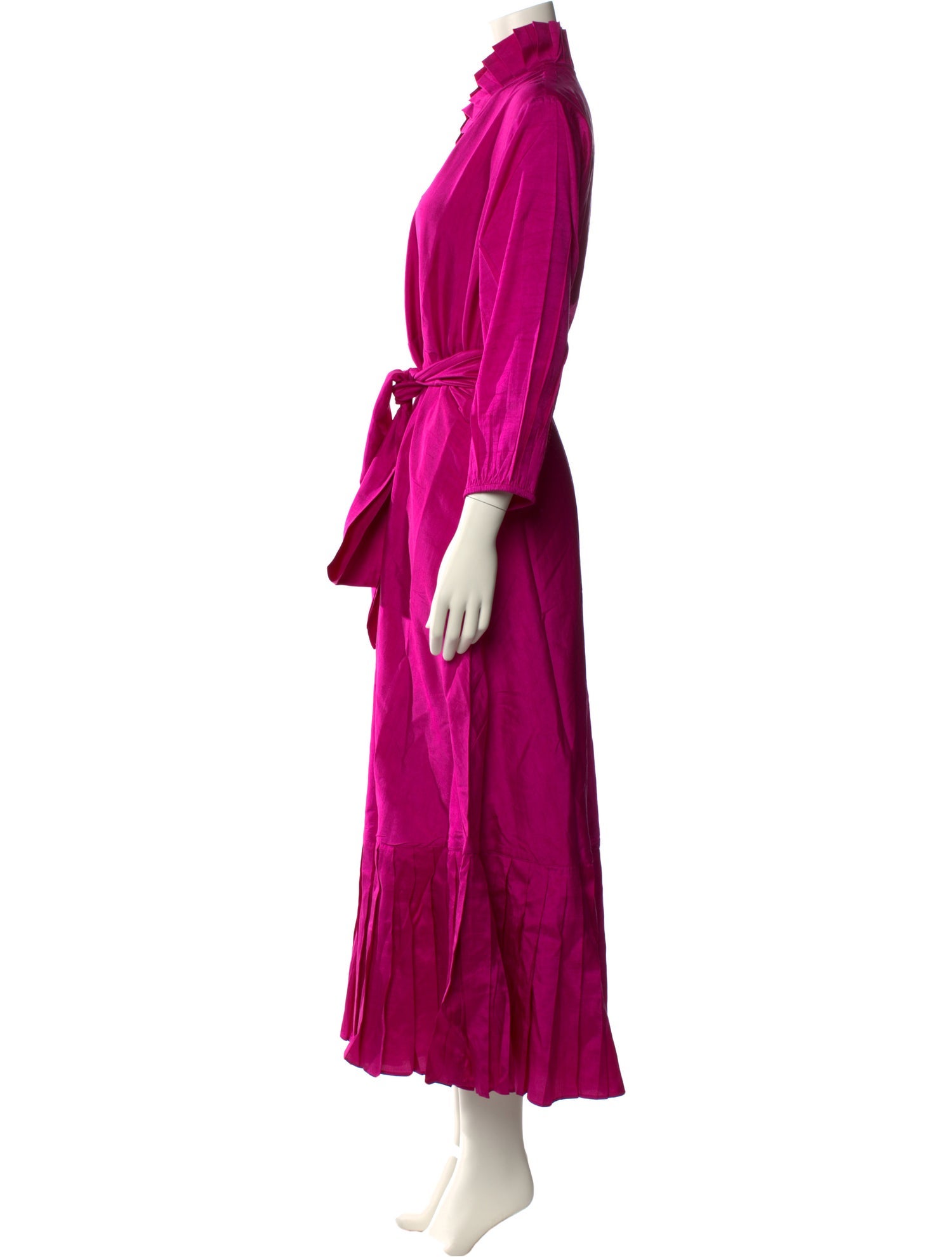Sue Sartor V-Neck Long Dress