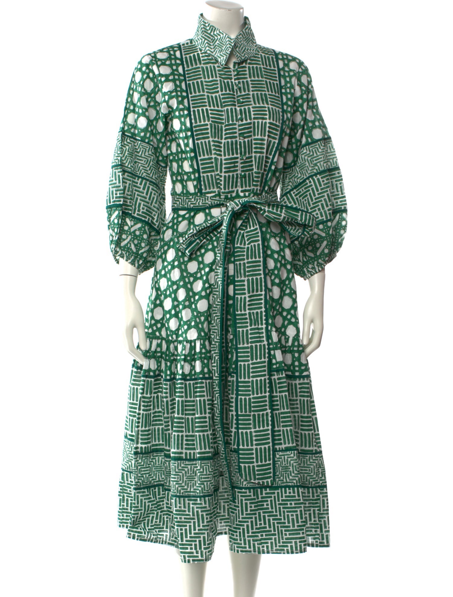 Sue Sartor Printed Long Dress