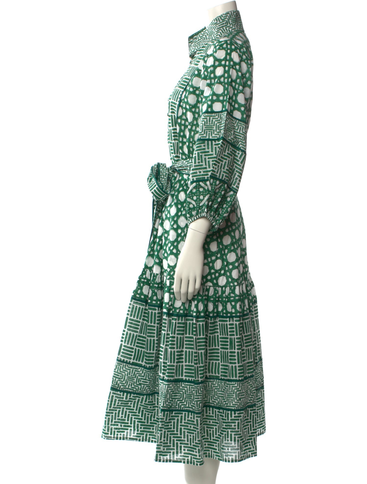 Sue Sartor Printed Long Dress