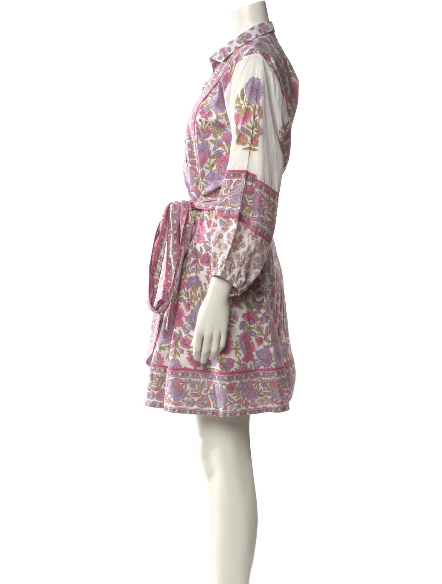 Sue Sartor Paisley Print Knee-Length Dress