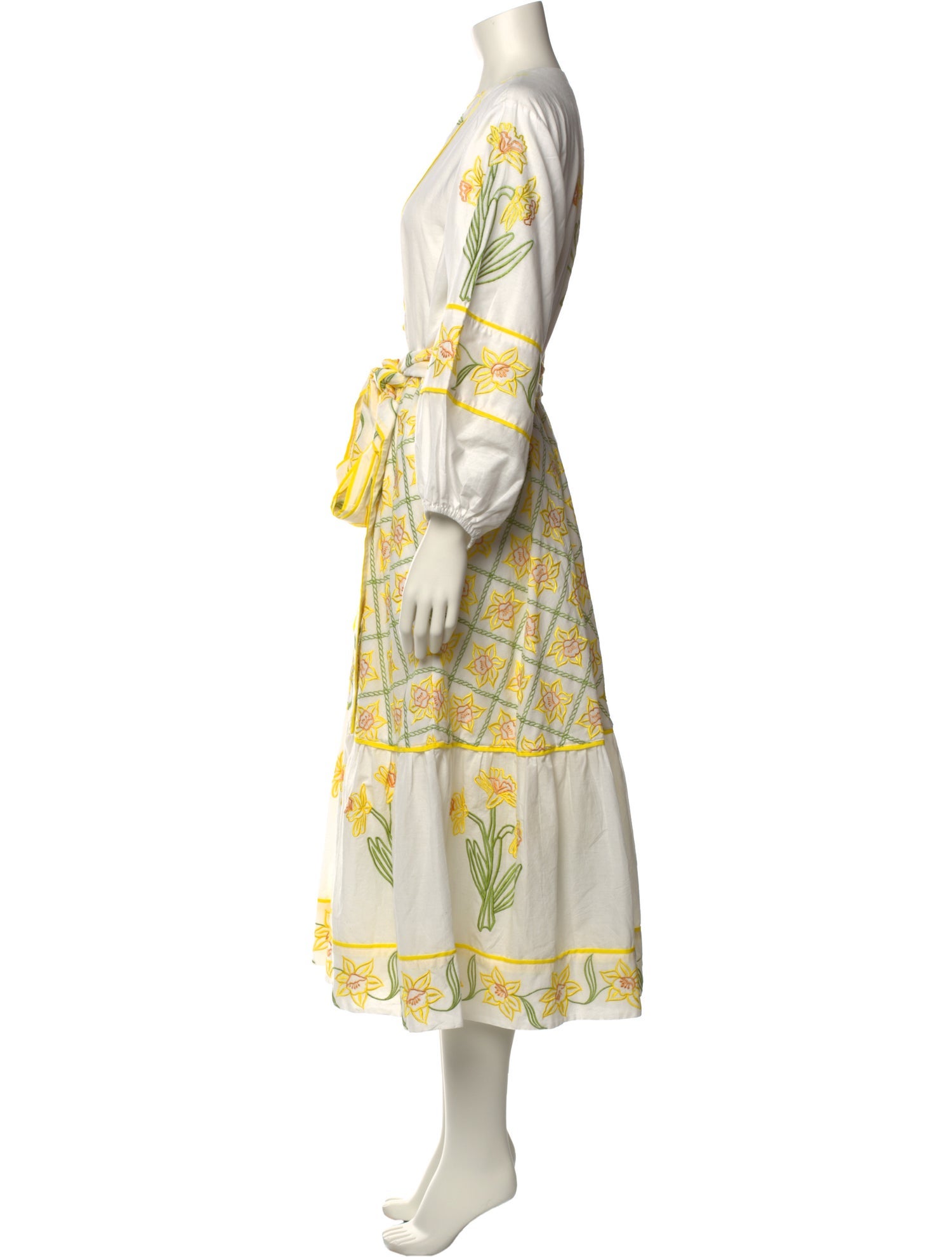 Sue Sartor Printed Long Dress