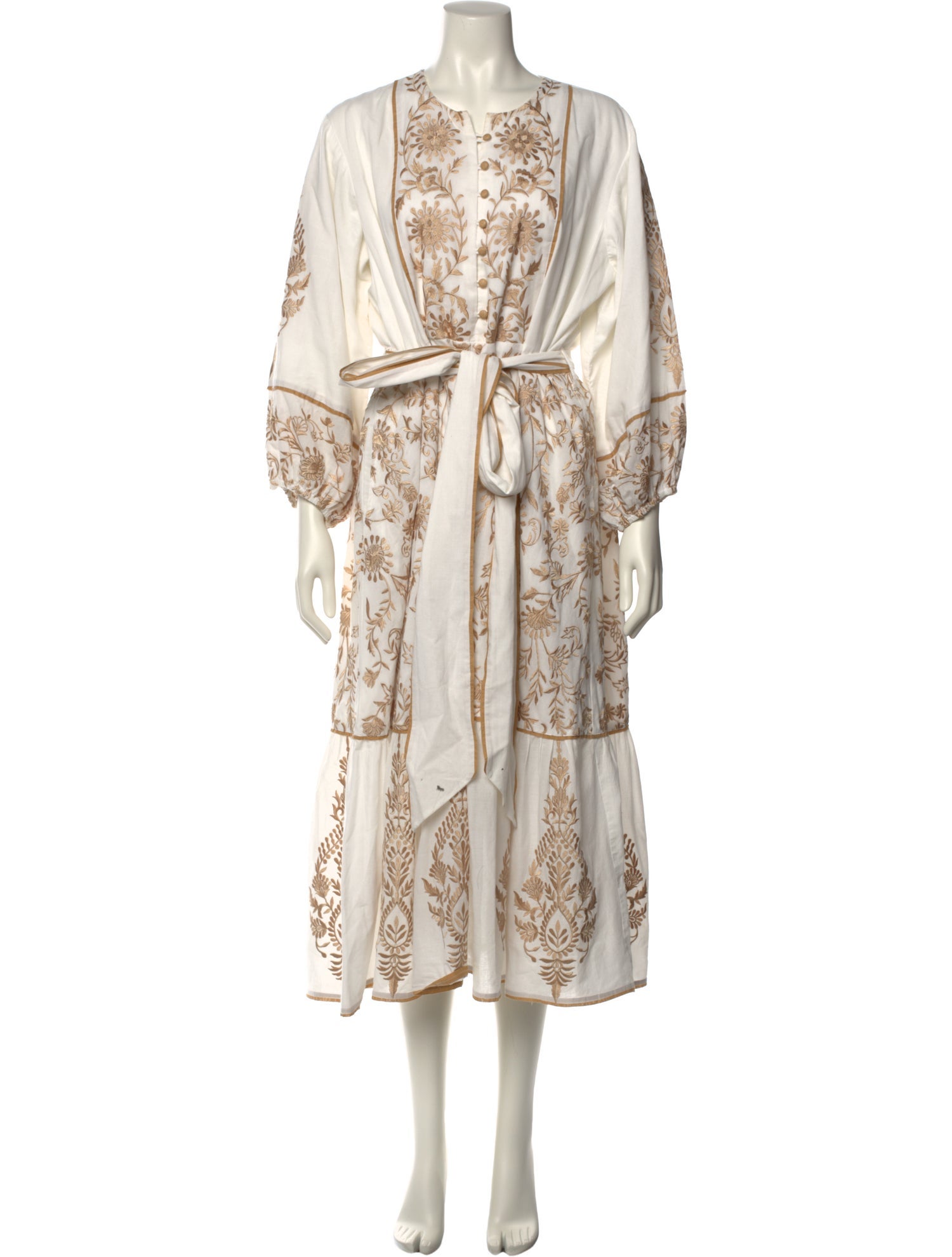 Sue Sartor Printed Long Dress