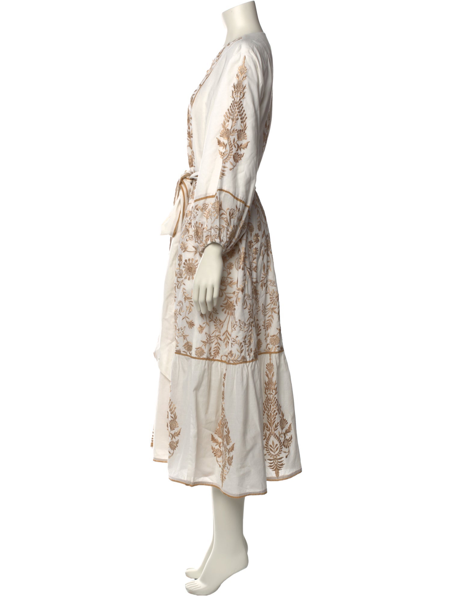 Sue Sartor Printed Long Dress