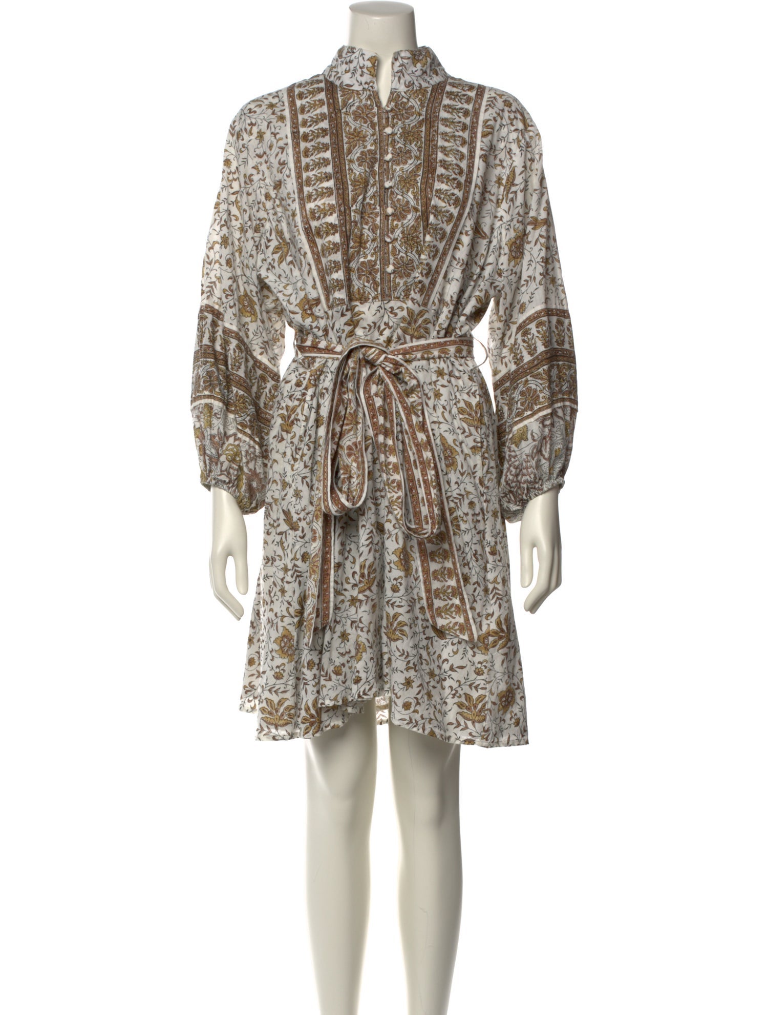 Sue Sartor Printed Mini Dress