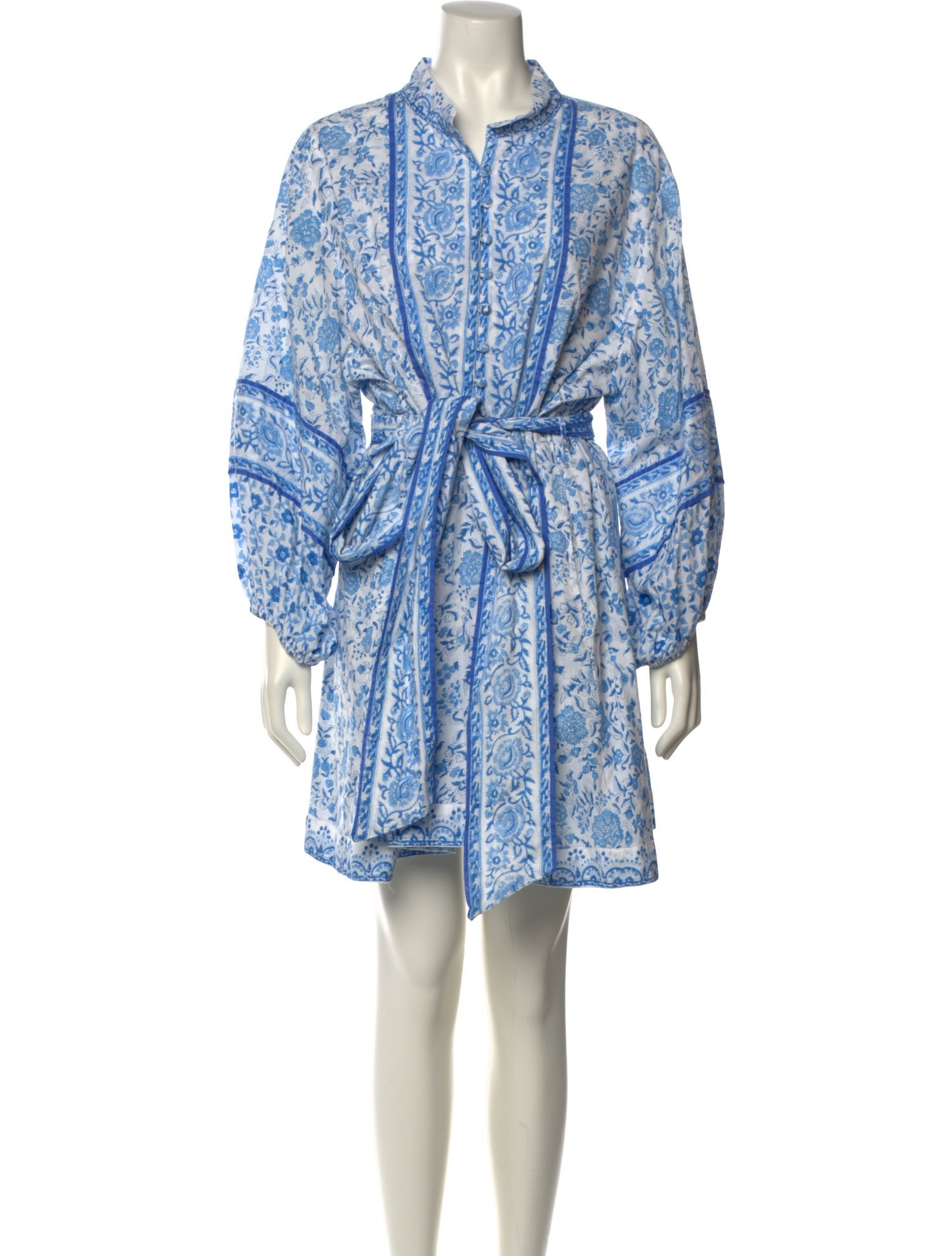 Sue Sartor Printed Mini Dress