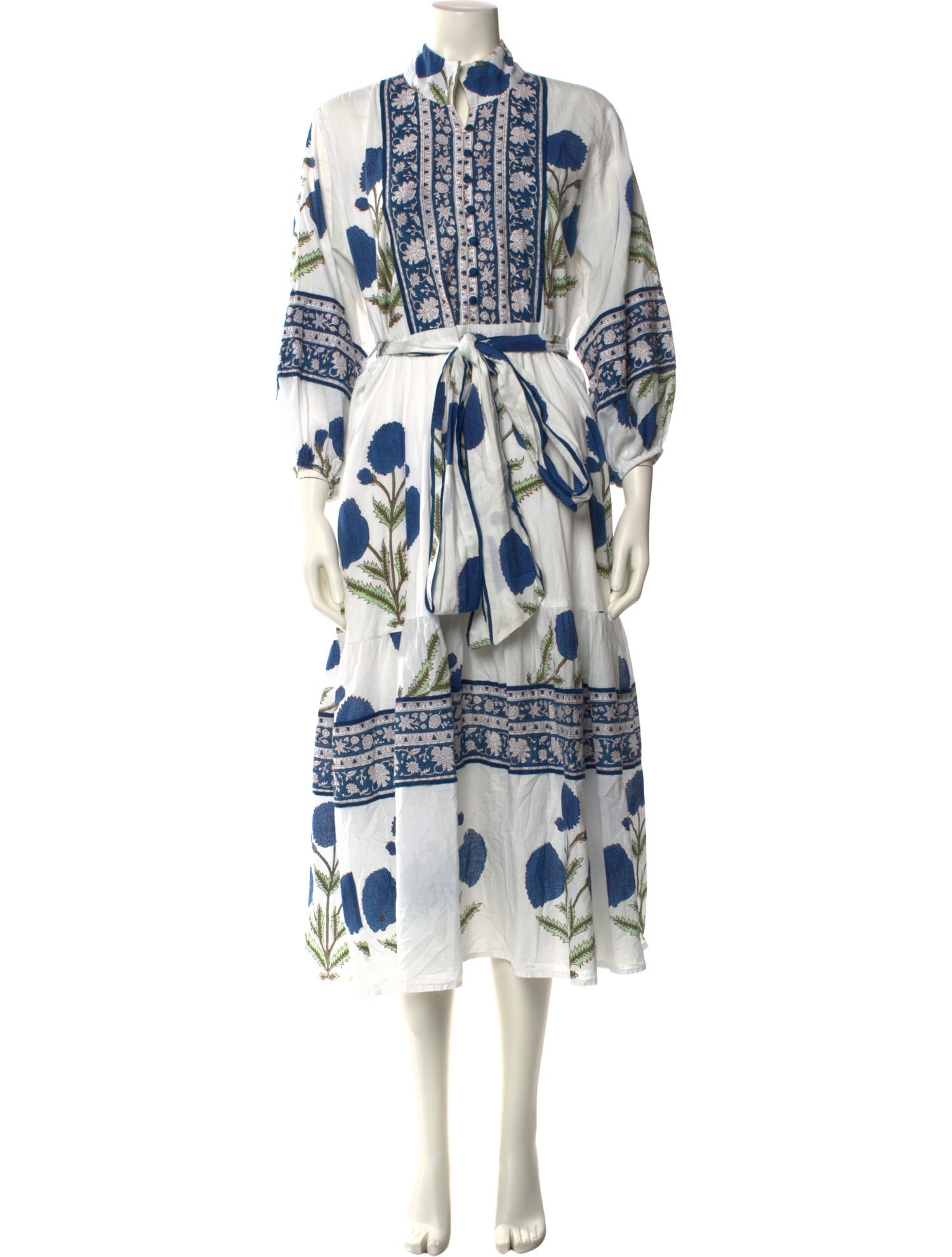 Sue Sartor Printed Long Dress