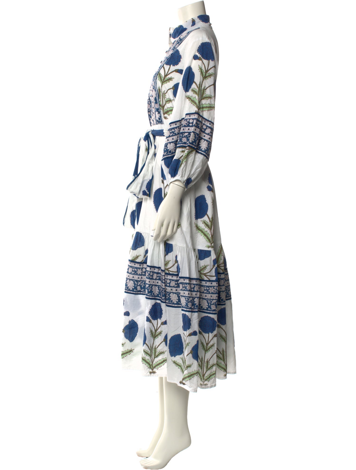 Sue Sartor Printed Long Dress