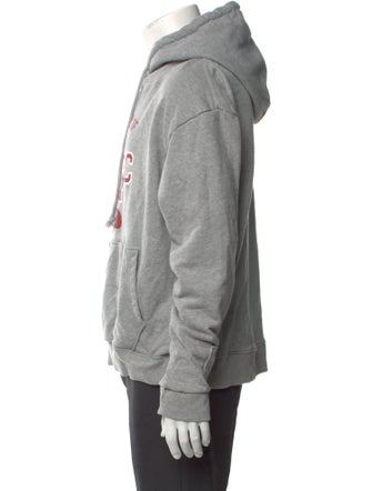 sundae school Graphic Print Crew Neck Hoodie