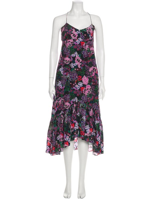 Saloni Silk Long Dress