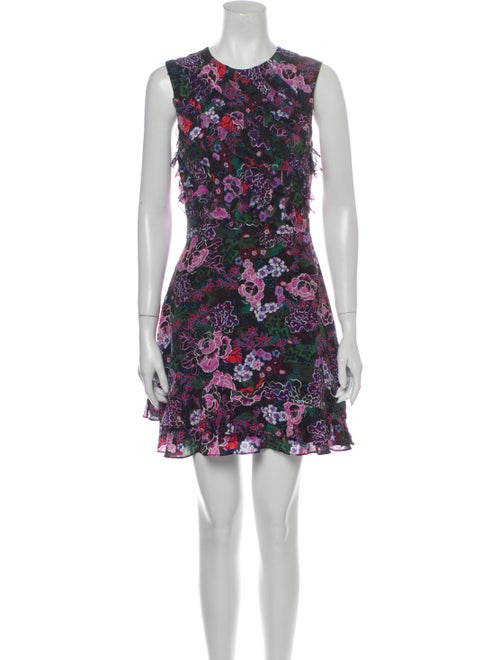 Saloni Silk Mini Dress