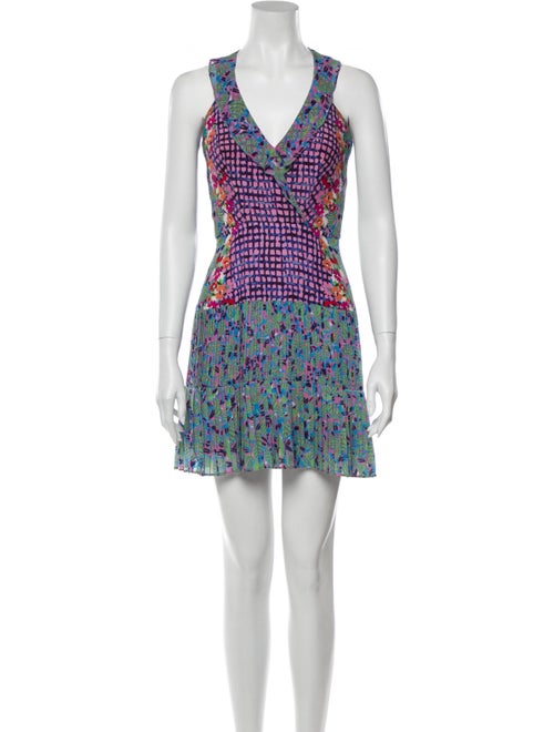 Saloni Silk Mini Dress