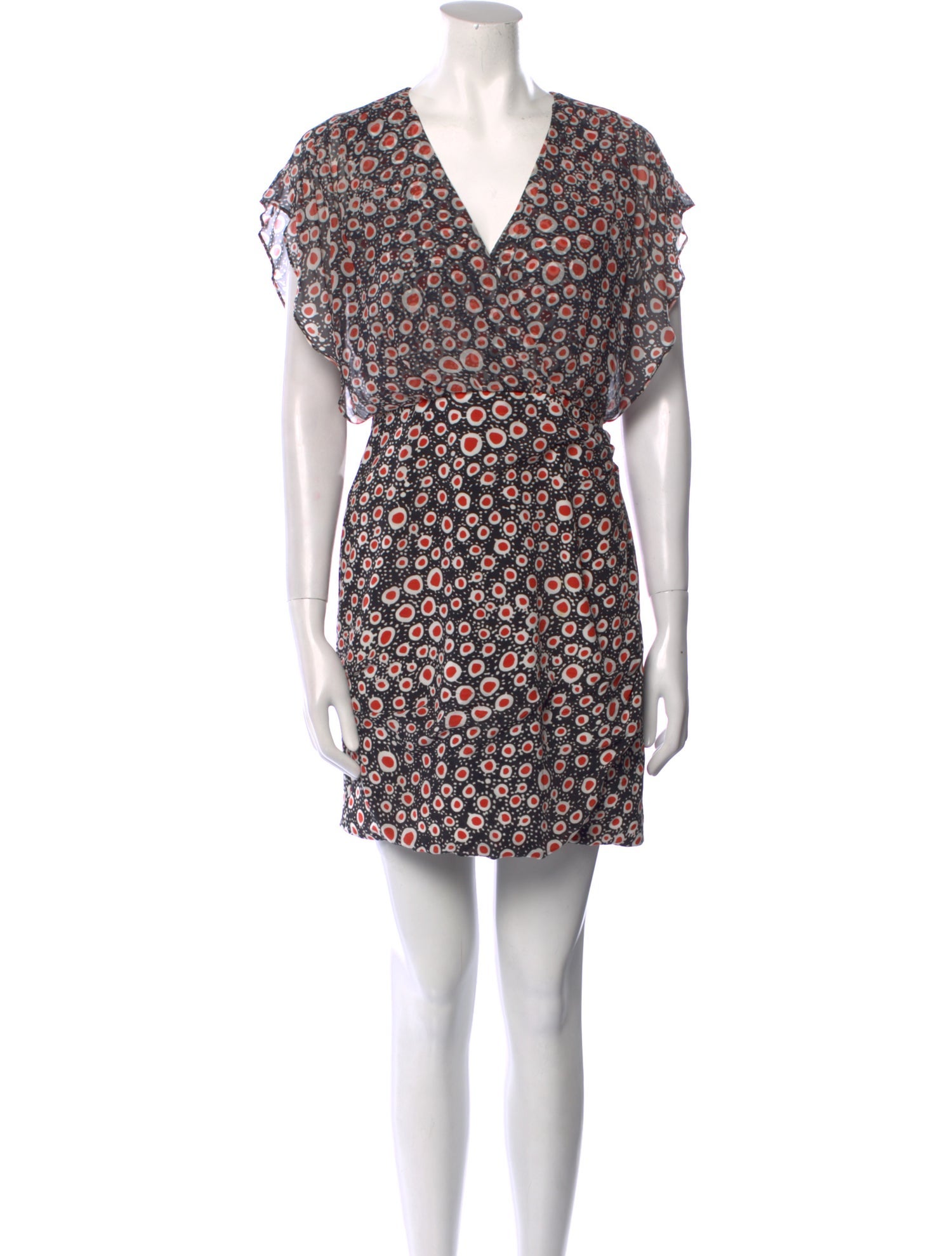 Saloni Silk Mini Dress