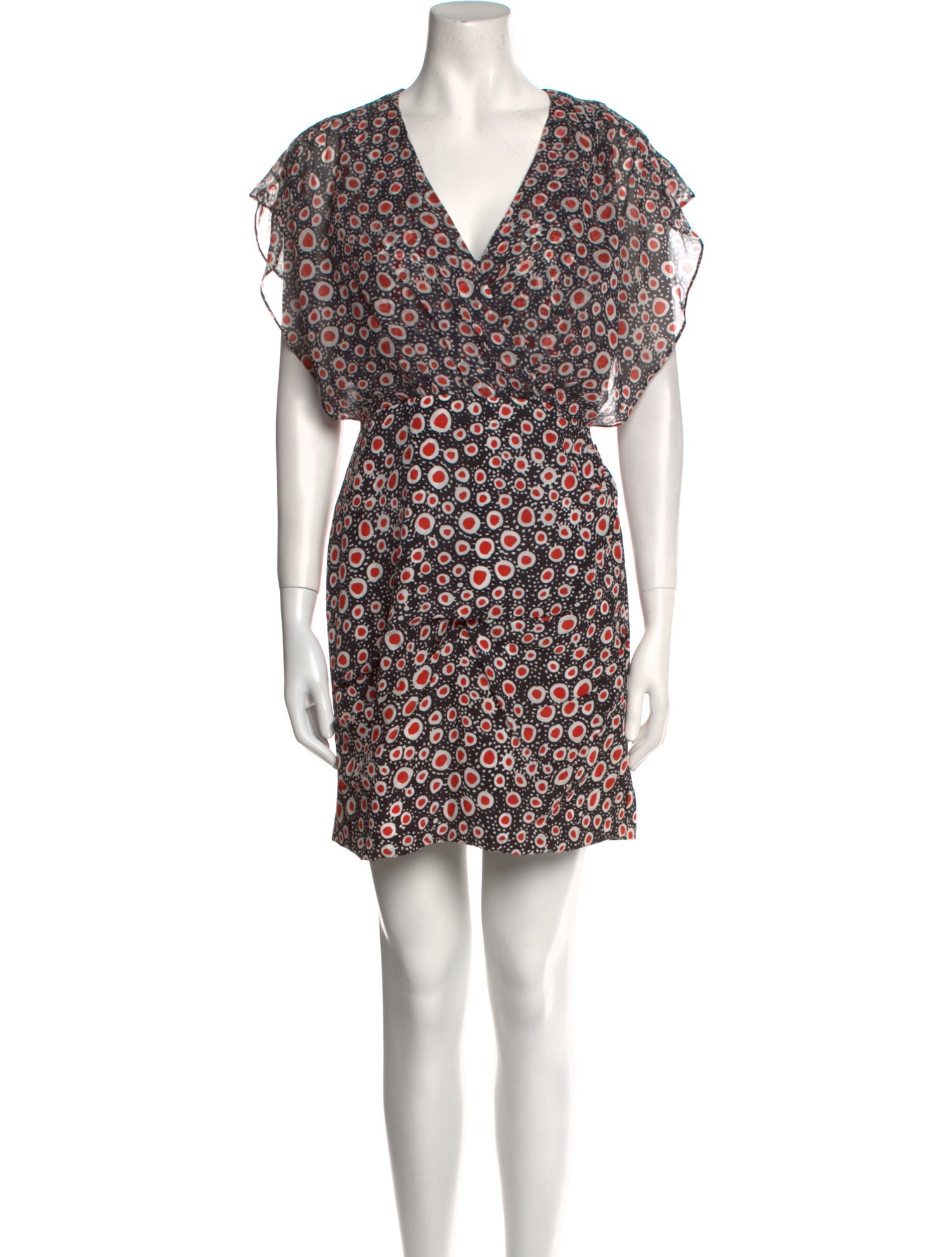 Saloni Silk Mini Dress