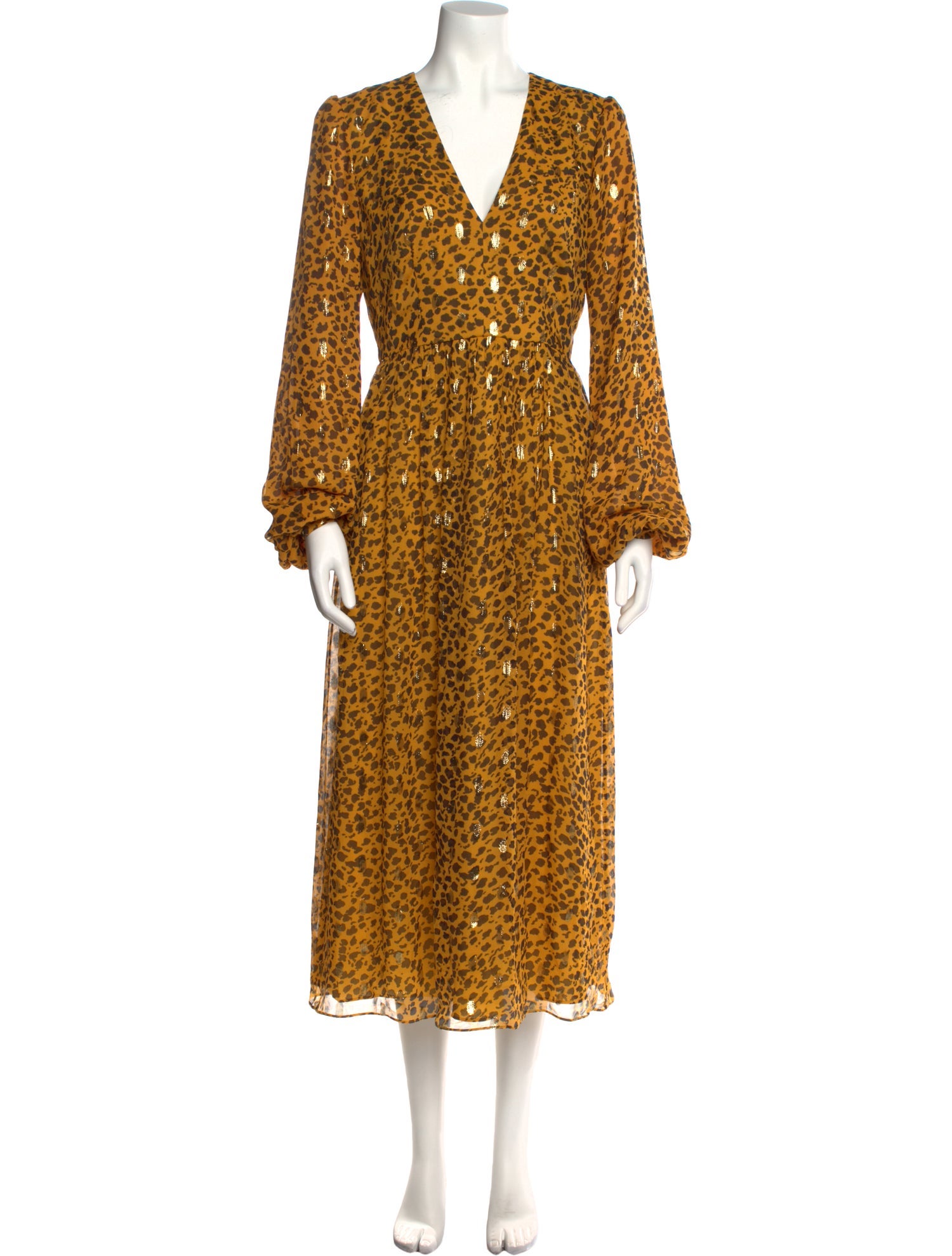 Saloni Silk Long Dress