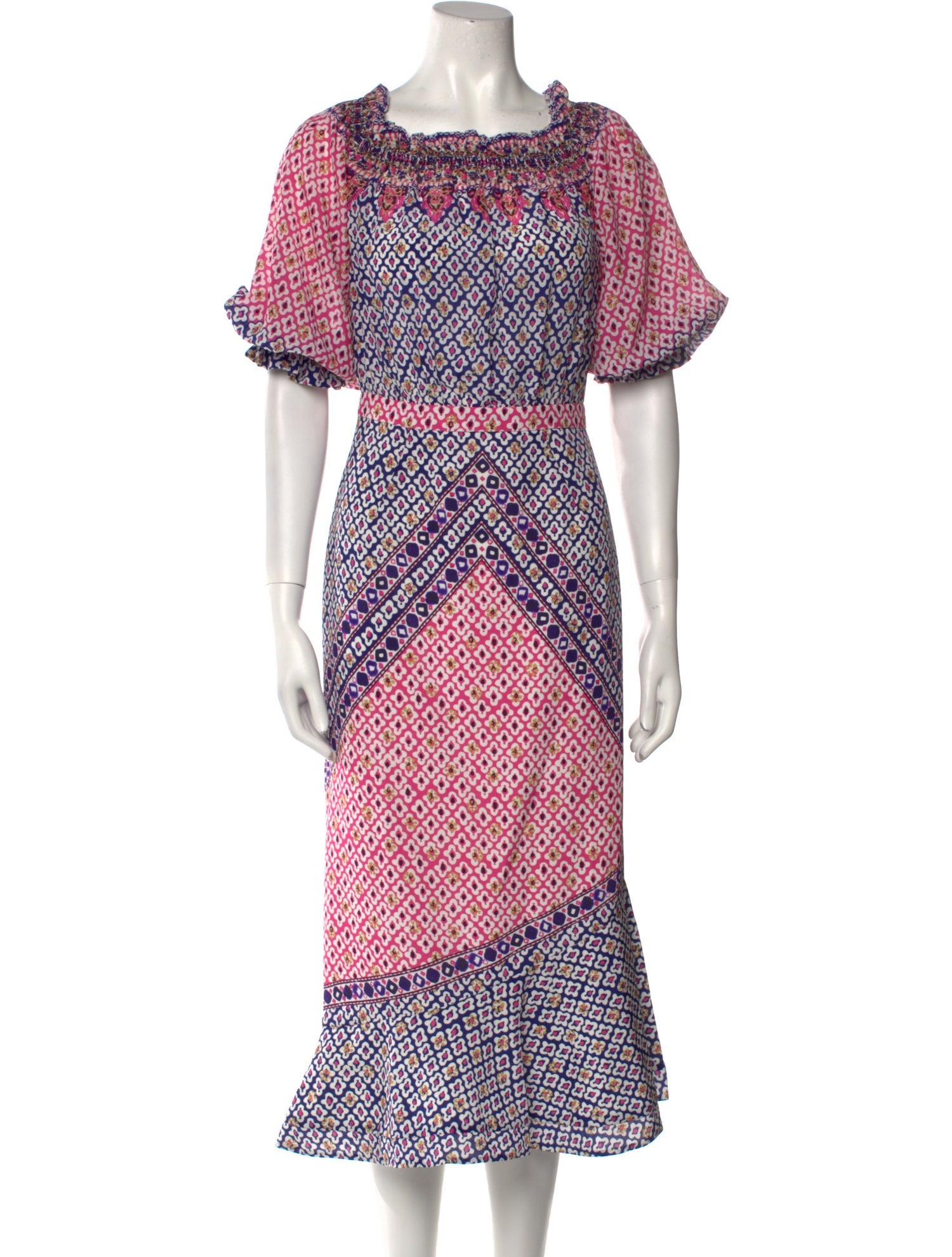red dress formal midi Roma Midi Dress