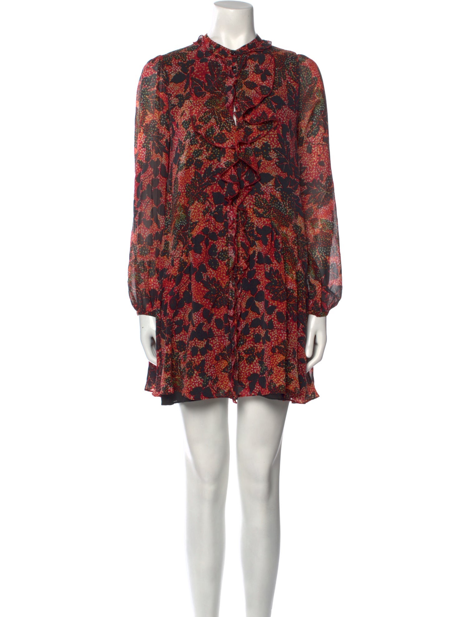 Silk Mini Dress
