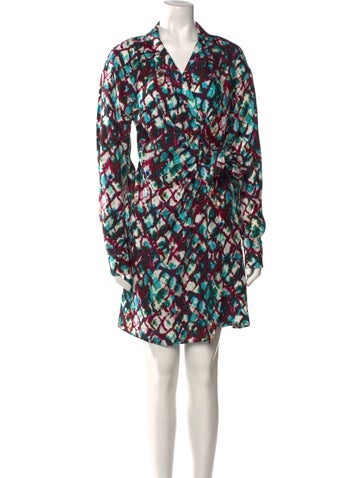 Saloni Dresses Printed Mini Dress Us6, Uk10 | M