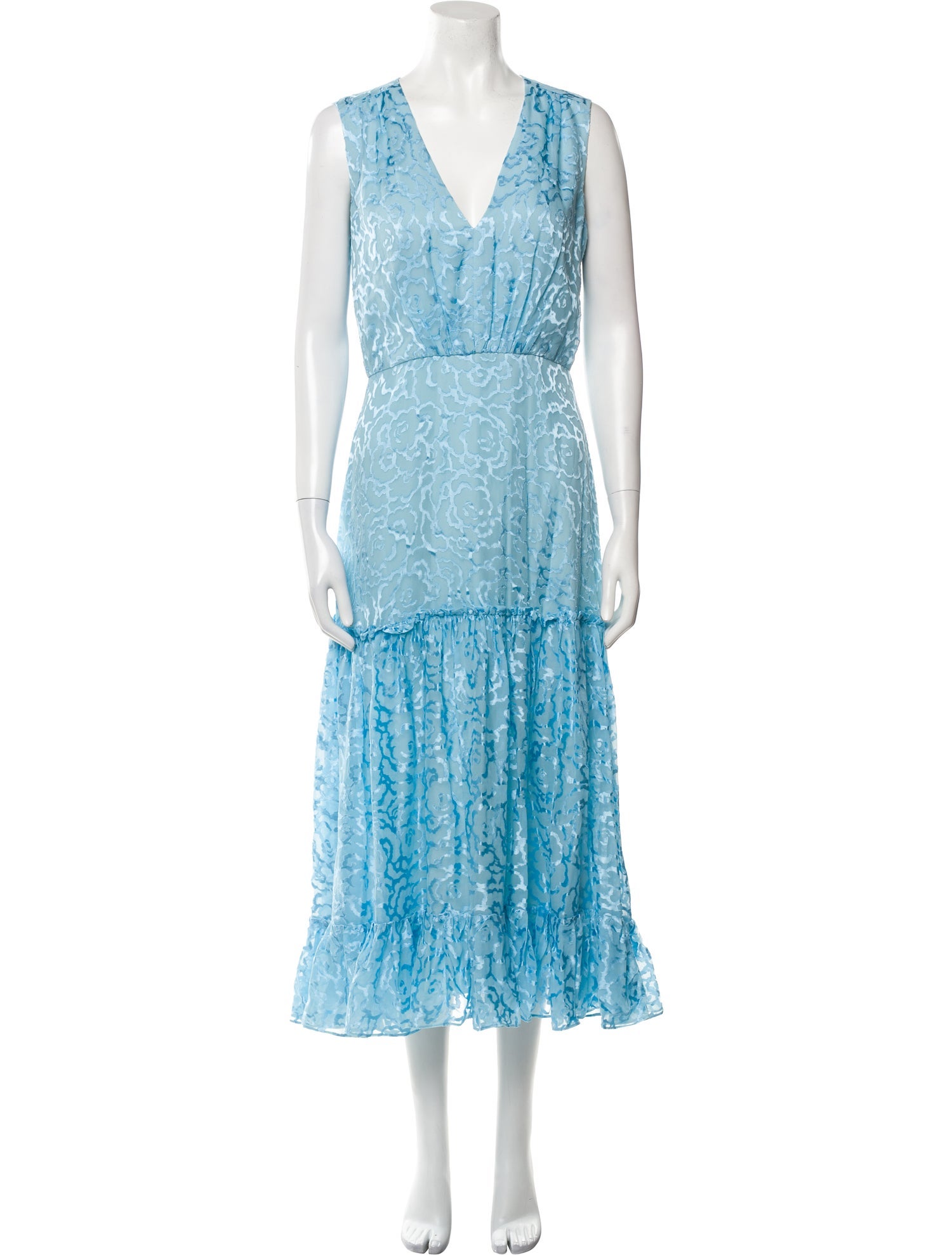 Saloni Silk Long Dress w/ Tags