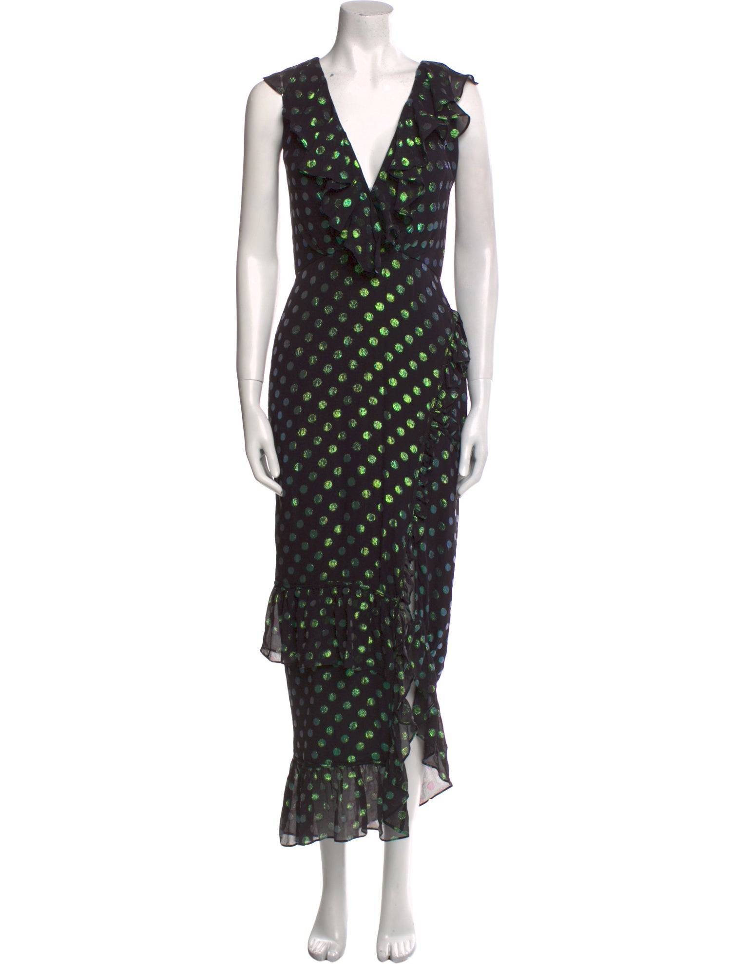 Saloni Silk Long Dress