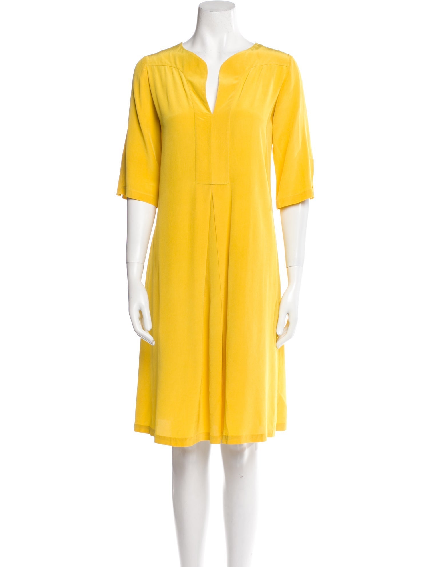 Saloni Silk Knee-Length Dress