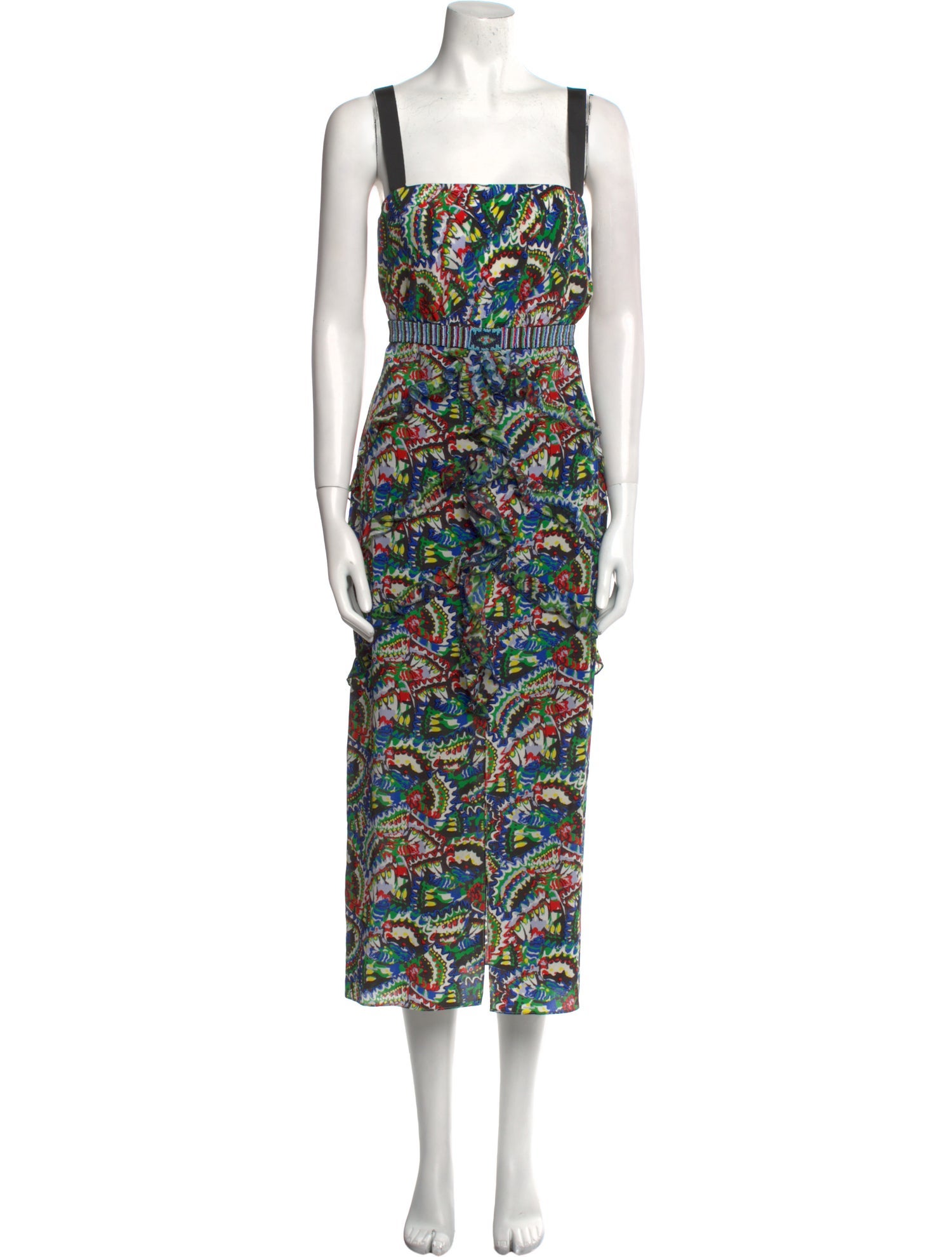 Saloni Silk Long Dress