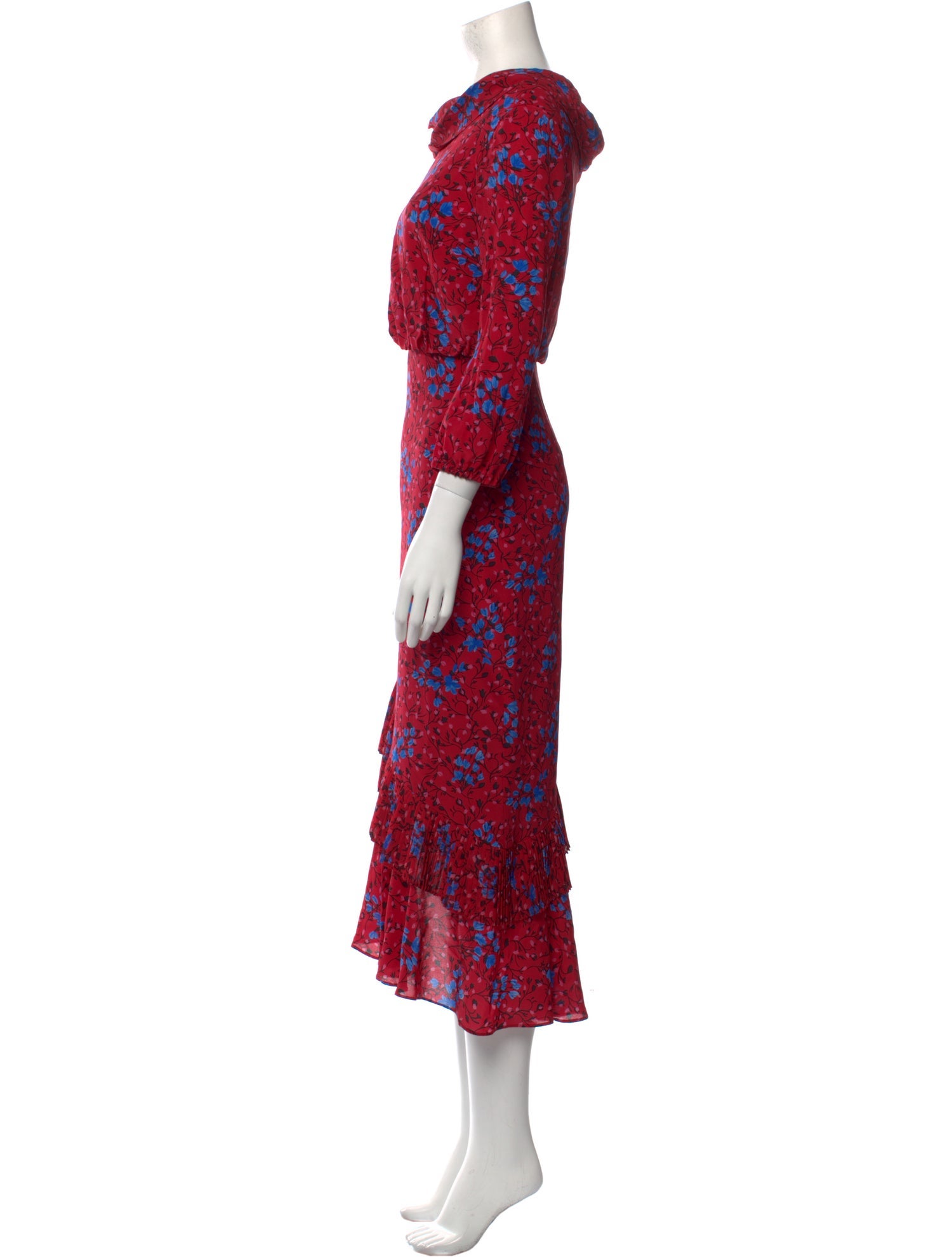 Saloni Silk Long Dress