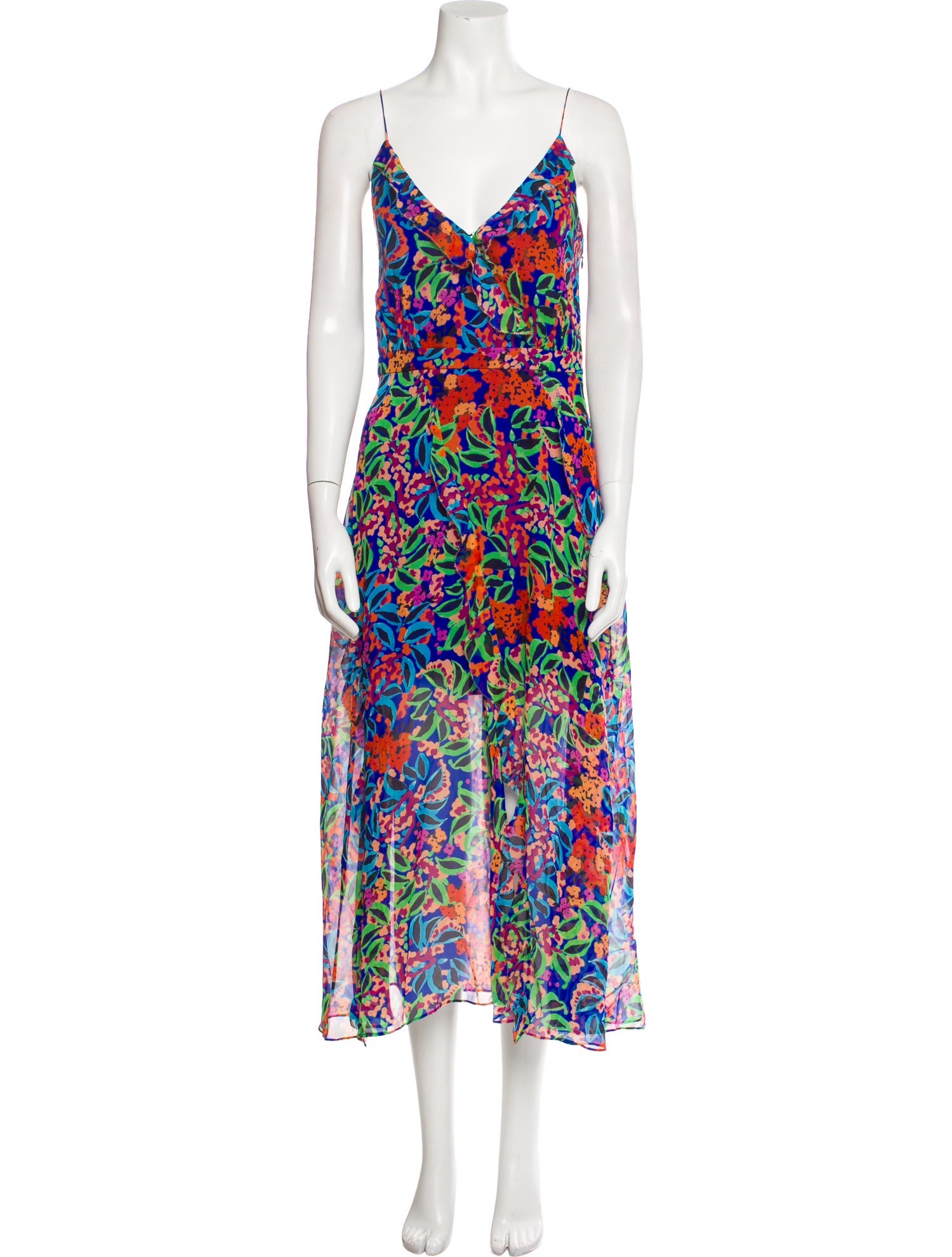 Saloni Silk Long Dress