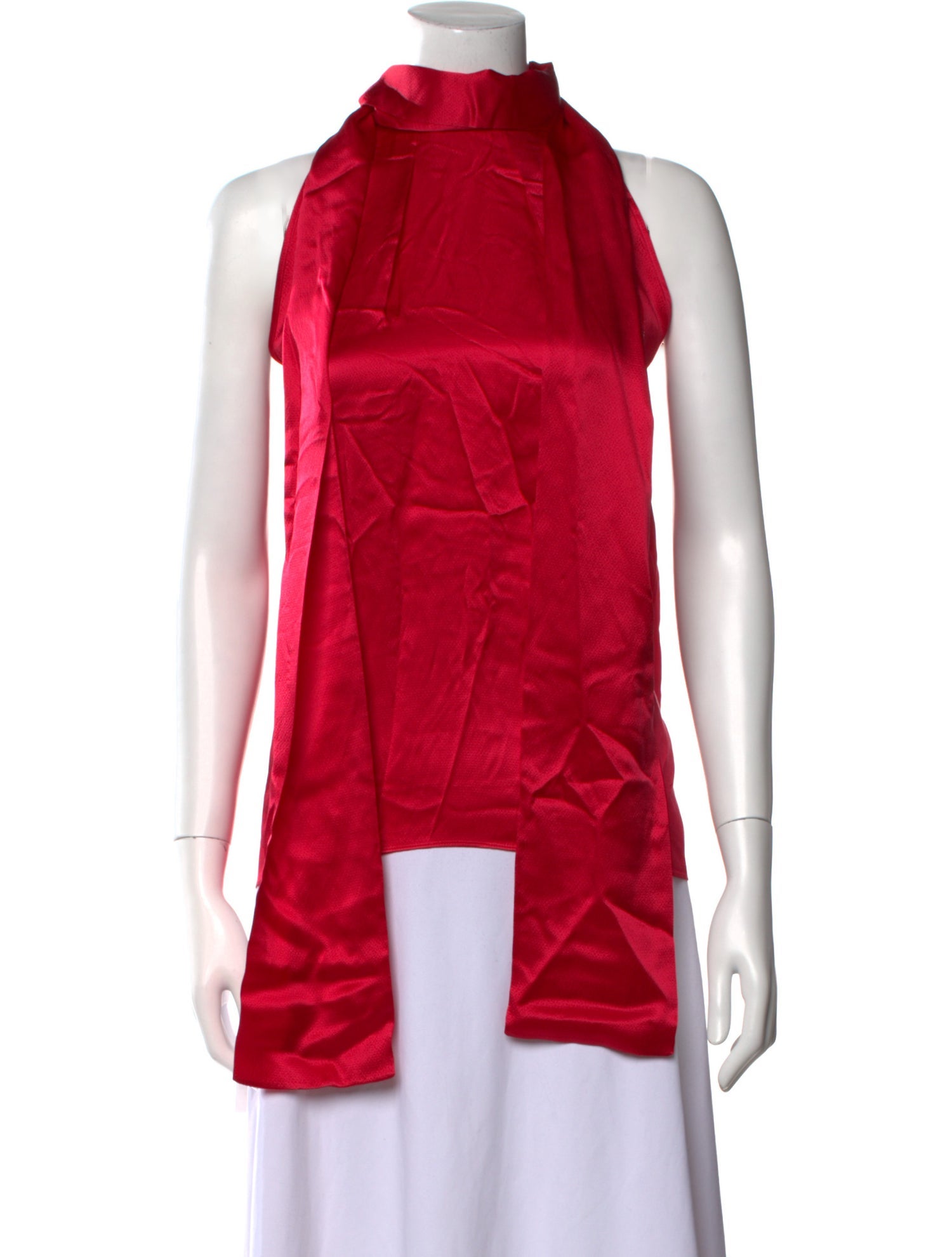 Saloni Silk Mock Neck Tunic