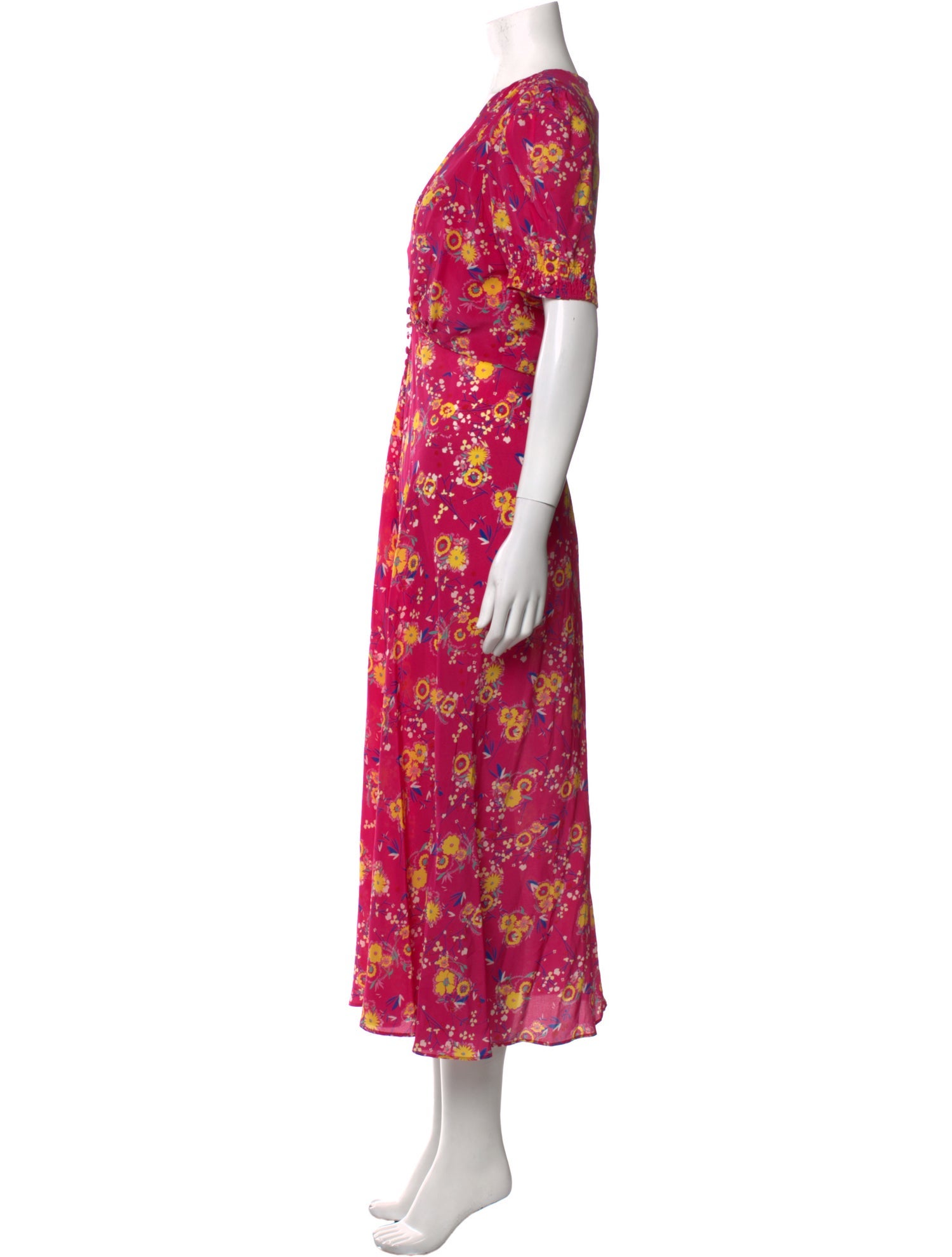 Saloni Silk Long Dress w/ Tags
