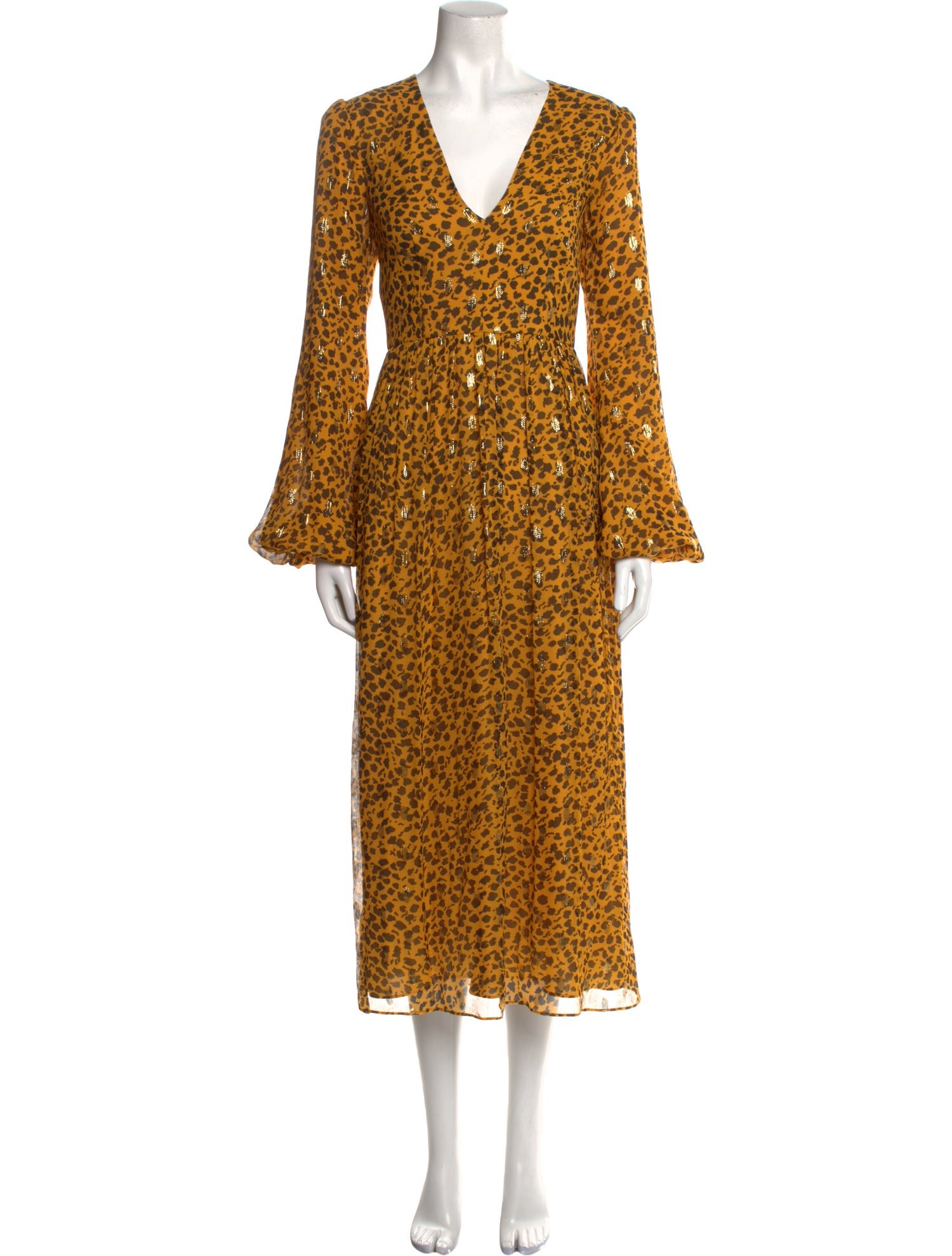 Saloni Silk Long Dress